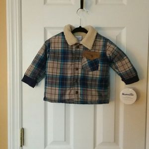 Nannette Kids Boys Plaid Jacket
